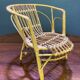 Rattan doll chair