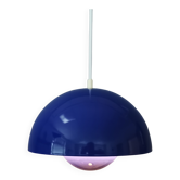 Vintage Verner Panton Flowerpot VP1 Enamel Hanging Lamp, Danish Design