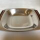 Plat carré métal et bois style scandinave