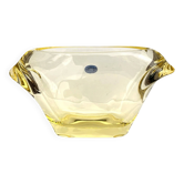 Glass vase designed by M. Klinger, Železný Brod Sklo (ZBS), Czechoslovakia,