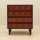 Commode en palissandre, design danois, années 1970, fabricant : Omann Jun