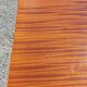 Desk of the 60s in mahogany base metal tubes 2 drawers