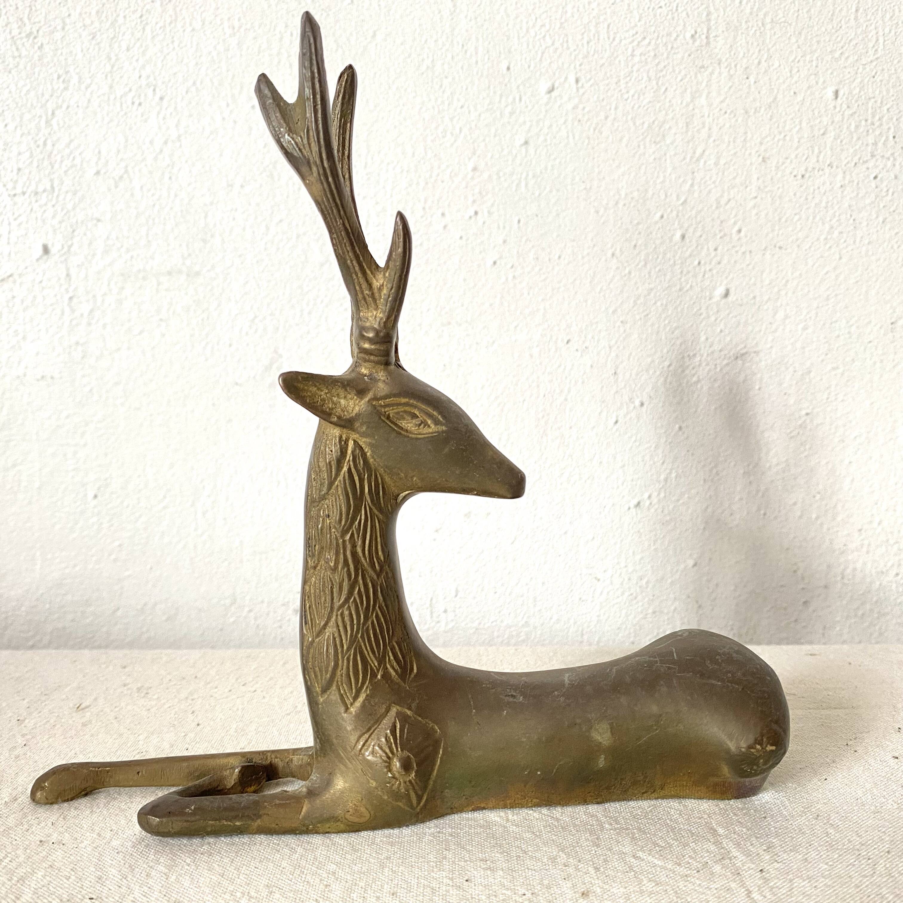 Brass deer