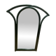 Grand miroir en rotin