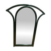 Large rattan mirror
