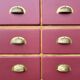 Old furniture by trade, 6 drawers and 12 bottle lockers