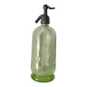 Anise green seltzer glass bottle, Hermann-Lachapelle 19th