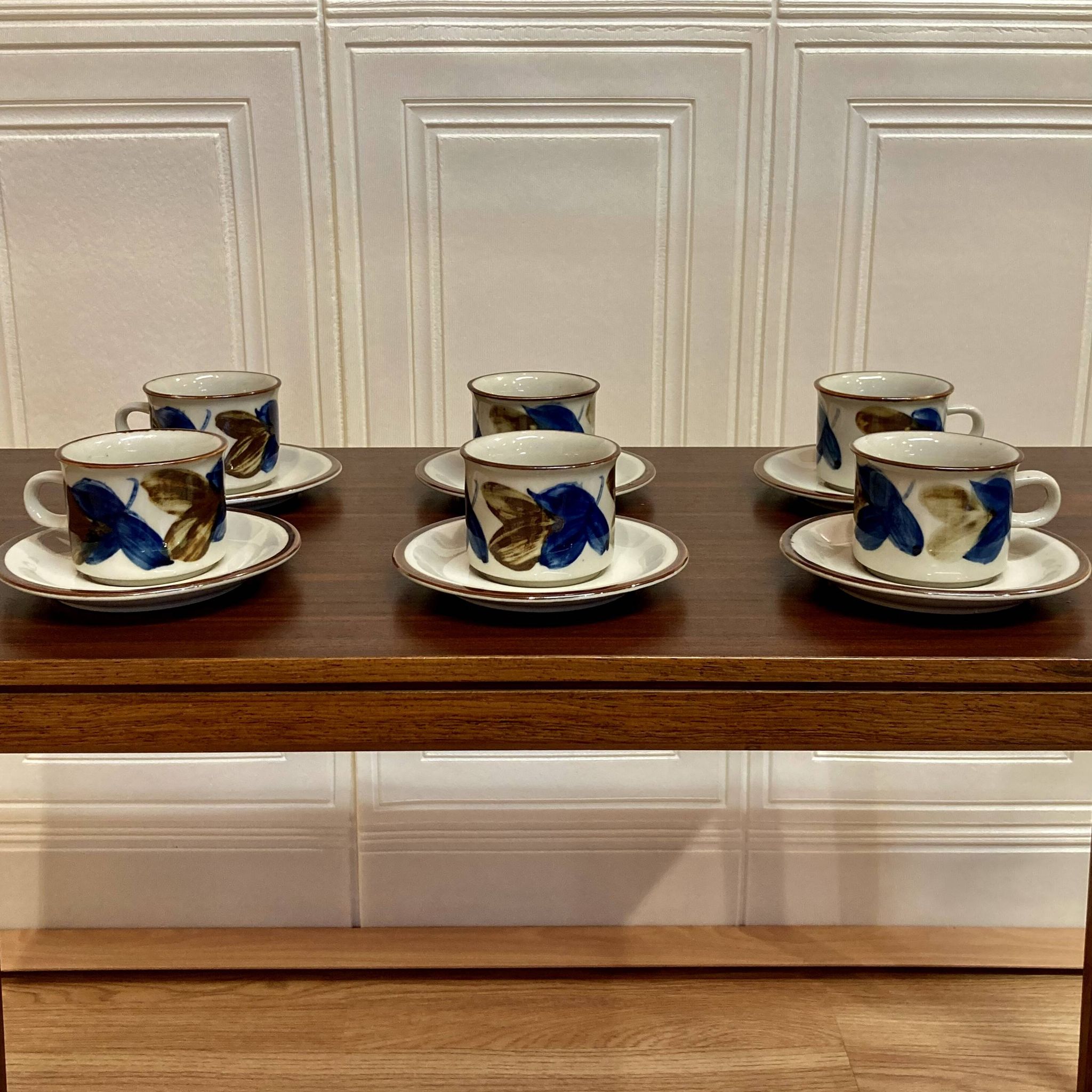 Set of 12 pieces of Scandinavian design from the 1960s.