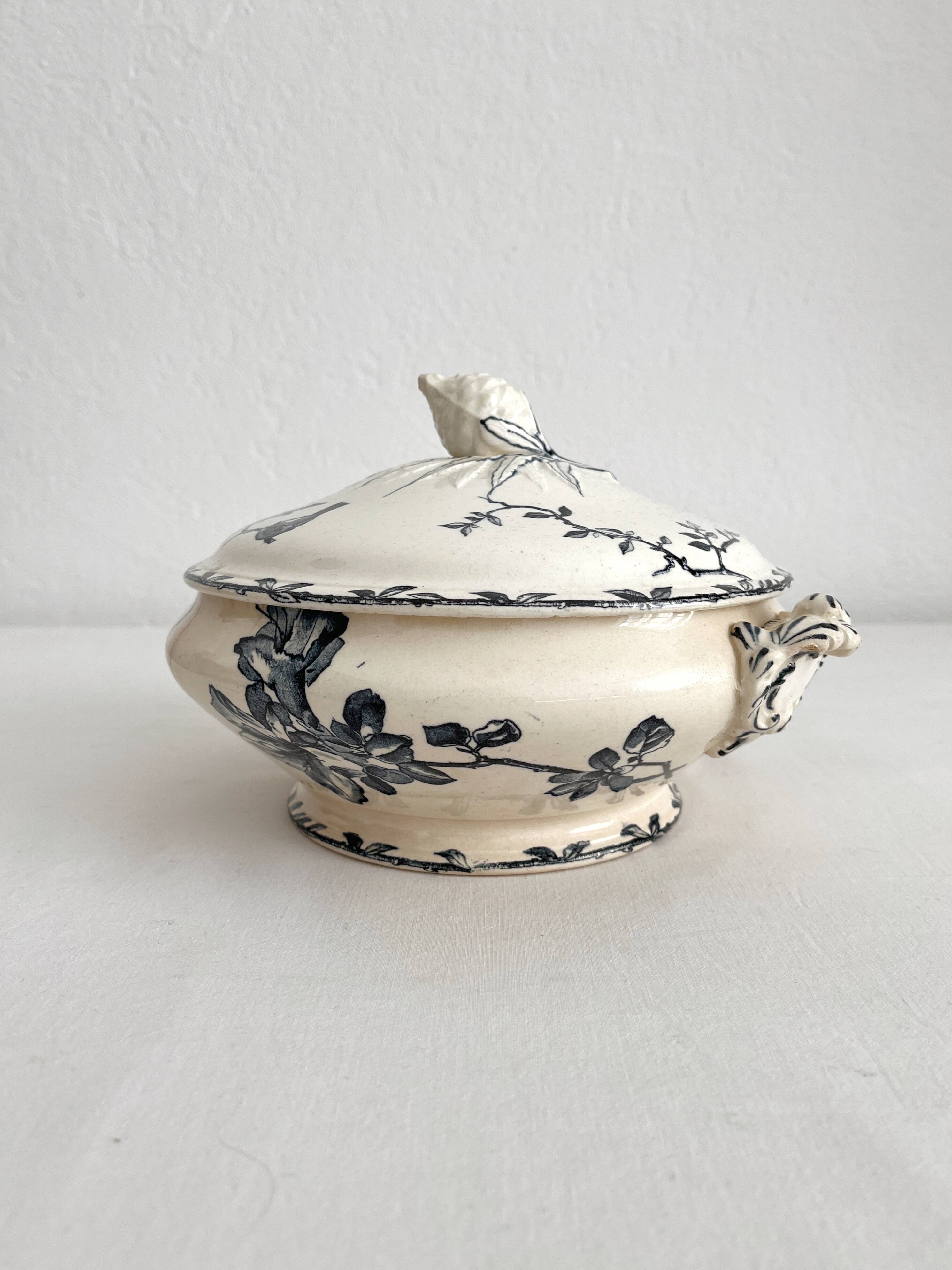 Ironstone tureen, "Oxford" Choisy le Roi