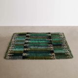 Swedish Mid Century Woven Wool Pile Rug by Marianne Richter, 1960s