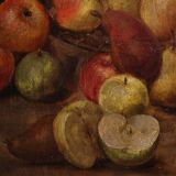 20th century French painting, still life with fruit