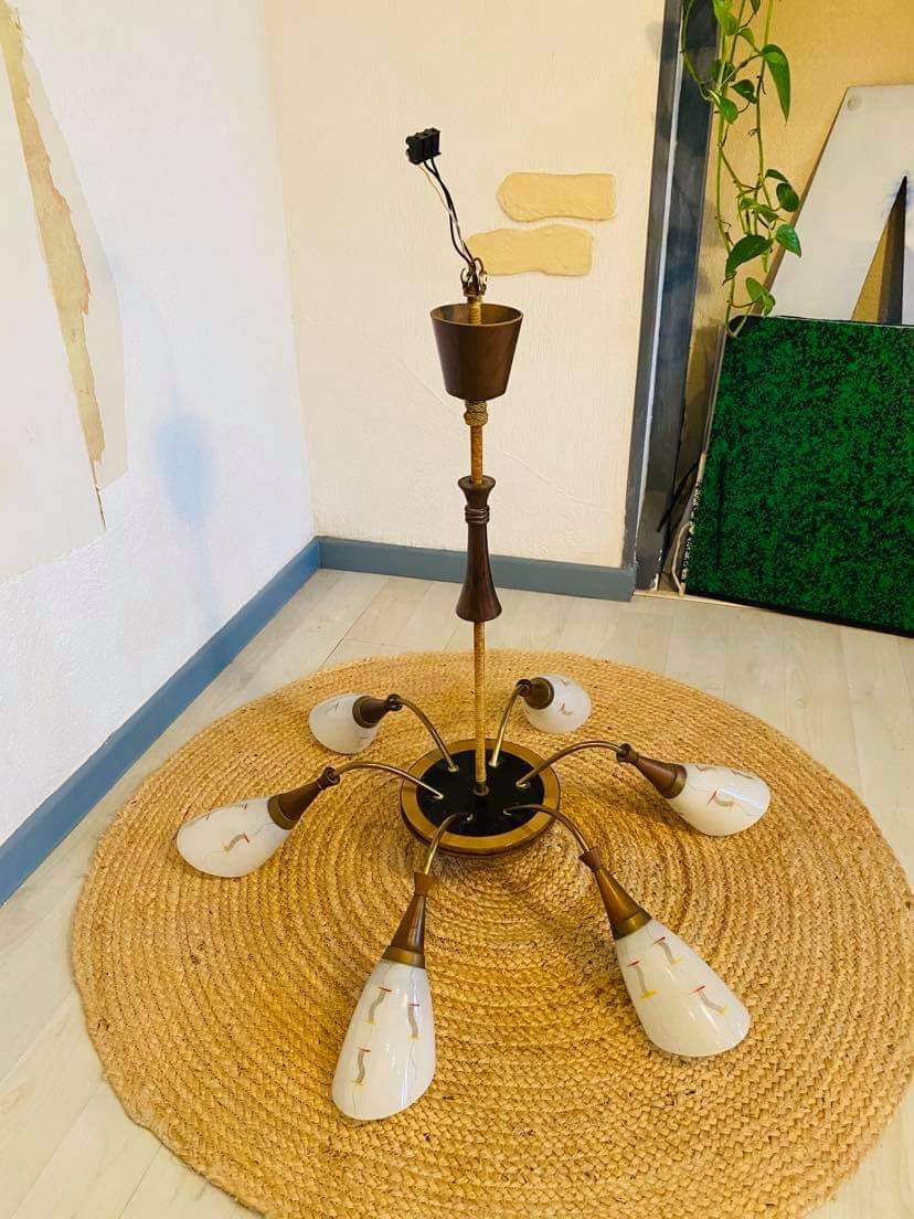 Vintage 70s vintage chandelier