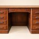 Minister's desk with drawers – Napoleonic III period – Solid walnut