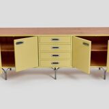 Industrial Vintage Mid-Century Sideboard, Steel, 1960s