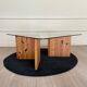 Coffee table "lagun", square model, sweden, ikea 1980