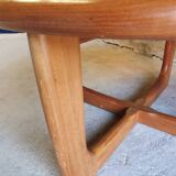 Teak coffee table by Niels Bach Denmark 1970