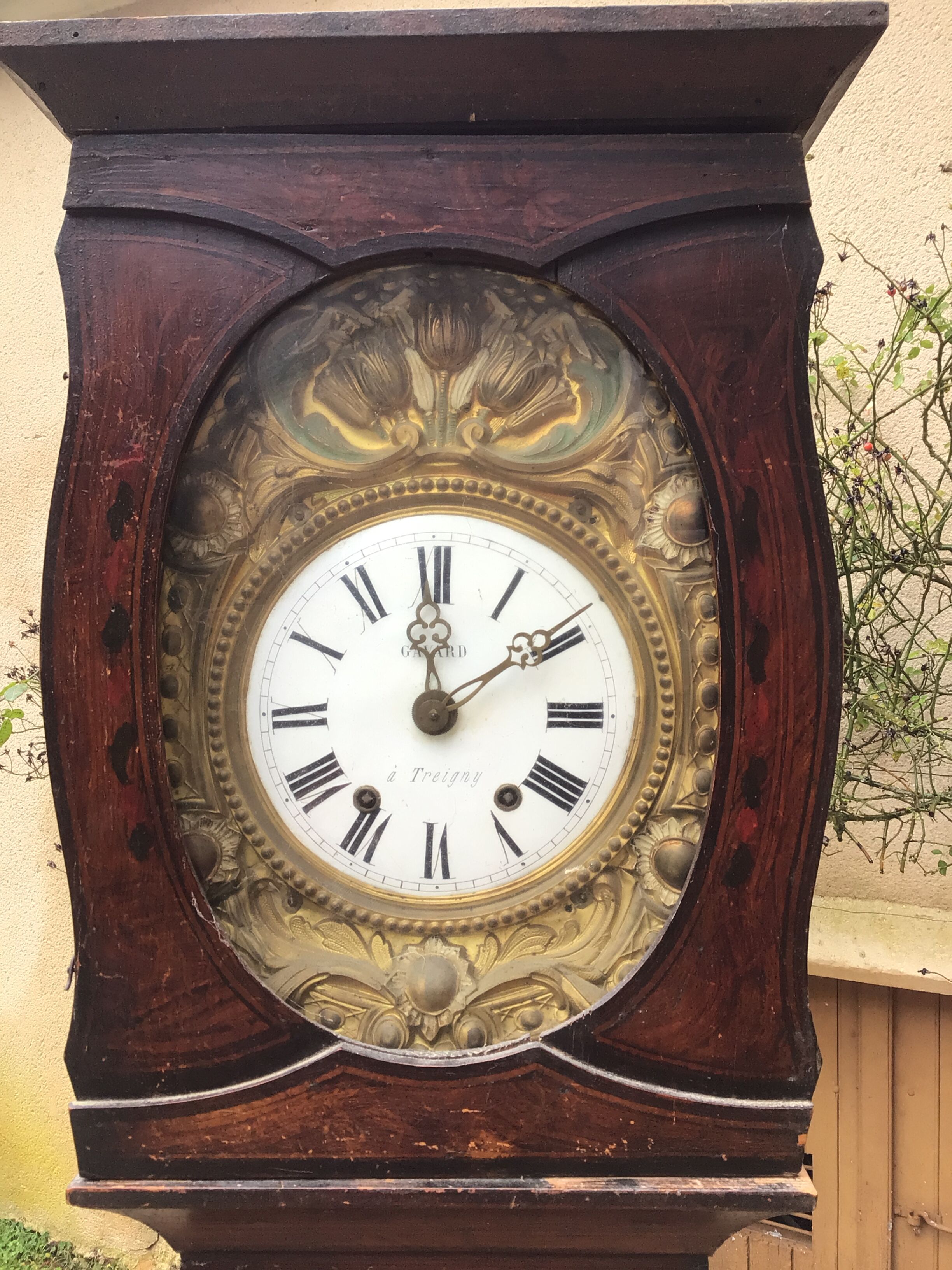 Parquet clock - comtoise Late nineteenth early twentieth