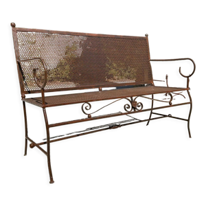 banc de jardin en fer