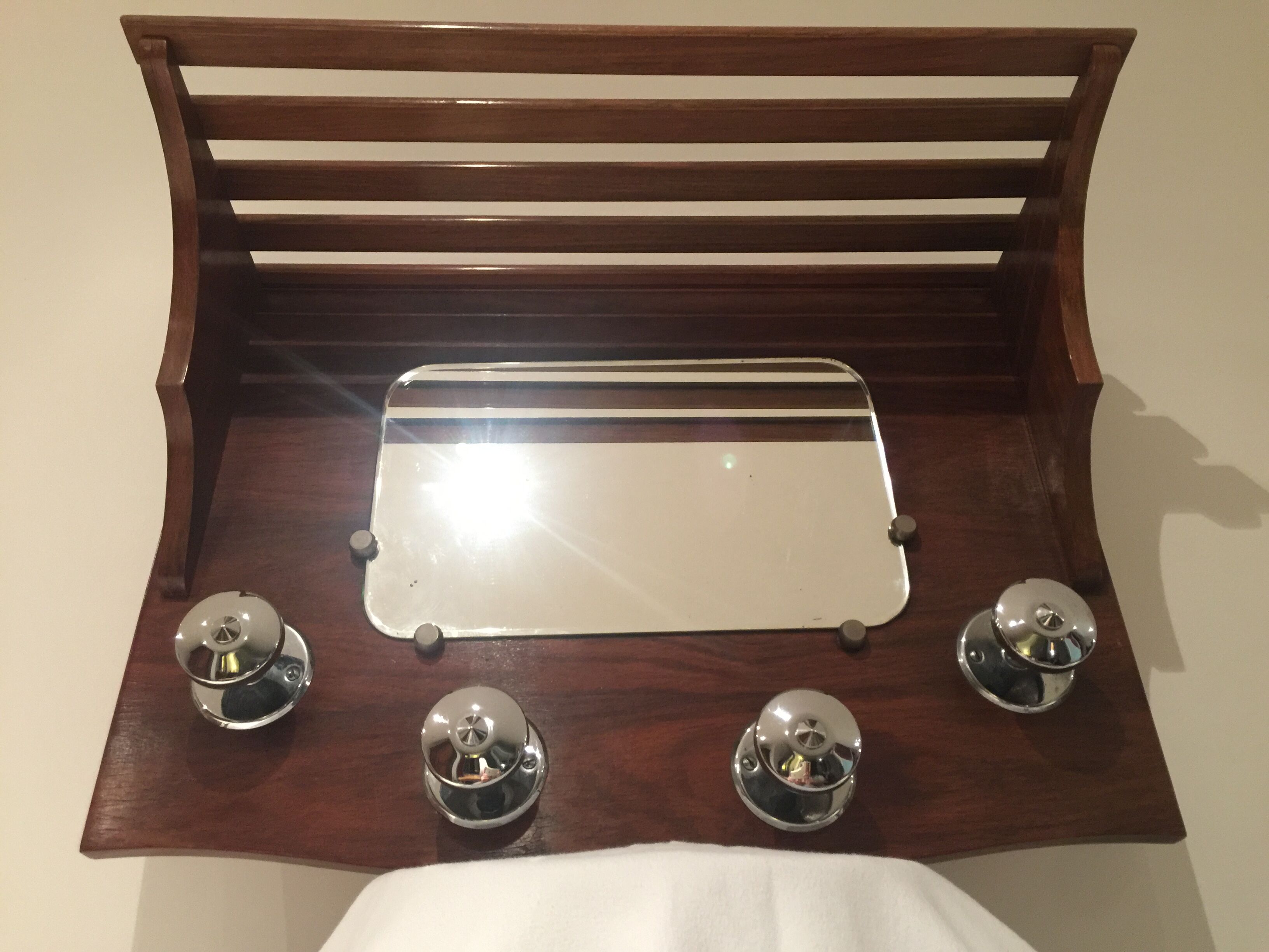 Coat rack hanger art deco