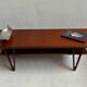 Large vintage Scandinavian teak coffee table by Kurt Østervig - 1950s
