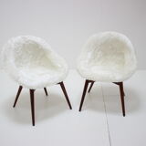 Pair of lounge chairs by Miroslav Navratil , 1960´s