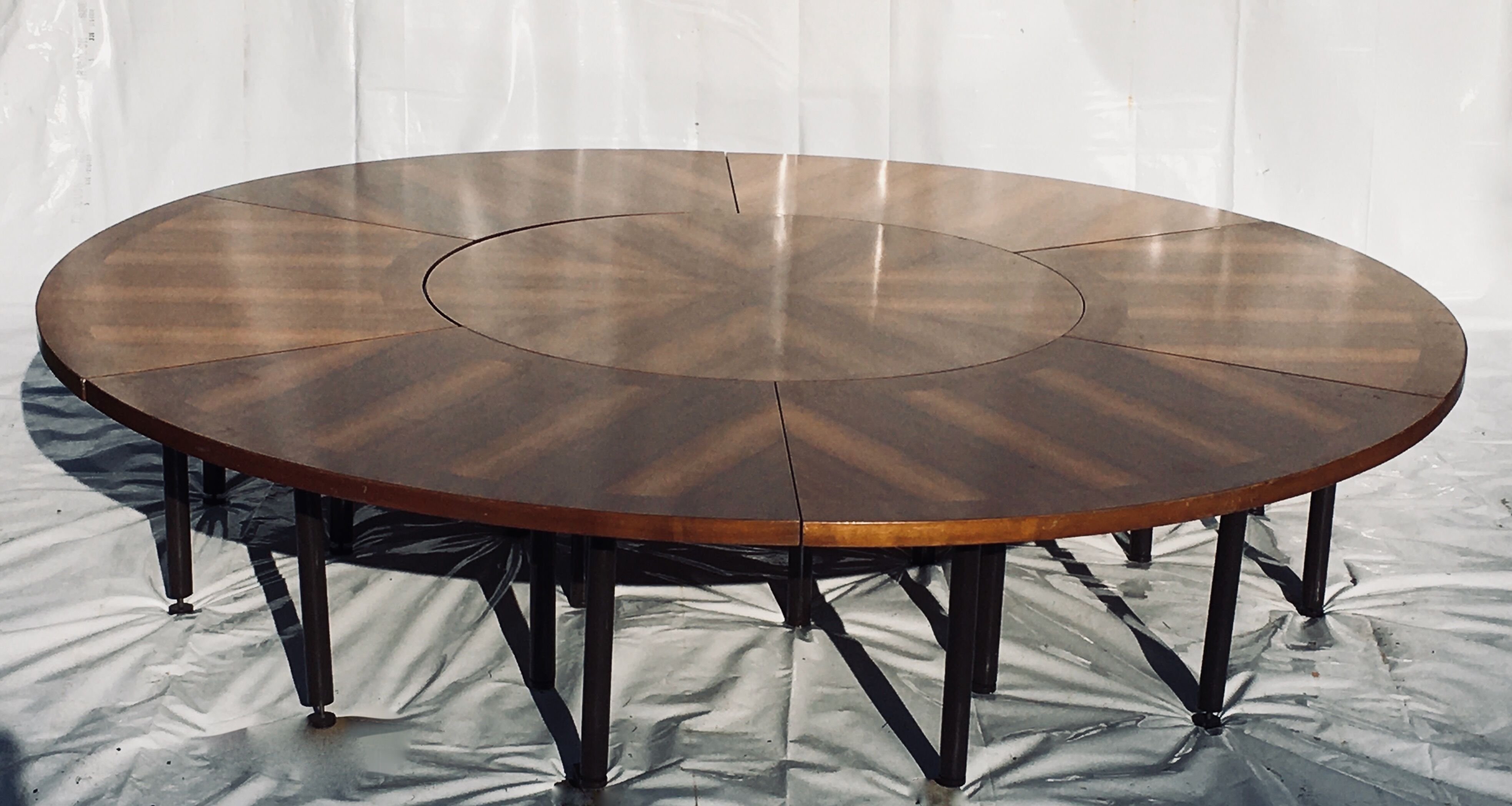 1960 mahogany meeting table
