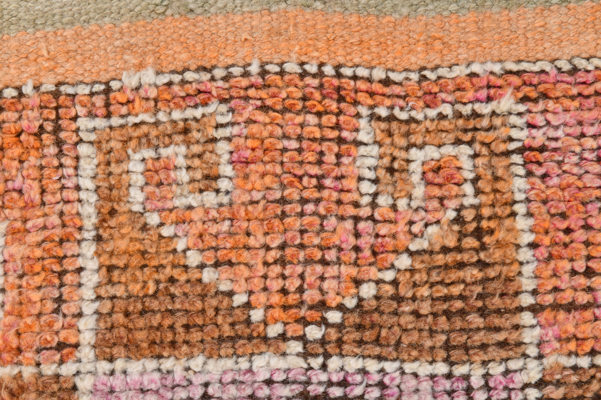 3x10 contemporary oushak runner rug, 86x302cm