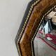 Large vintage Italian wooden mirror