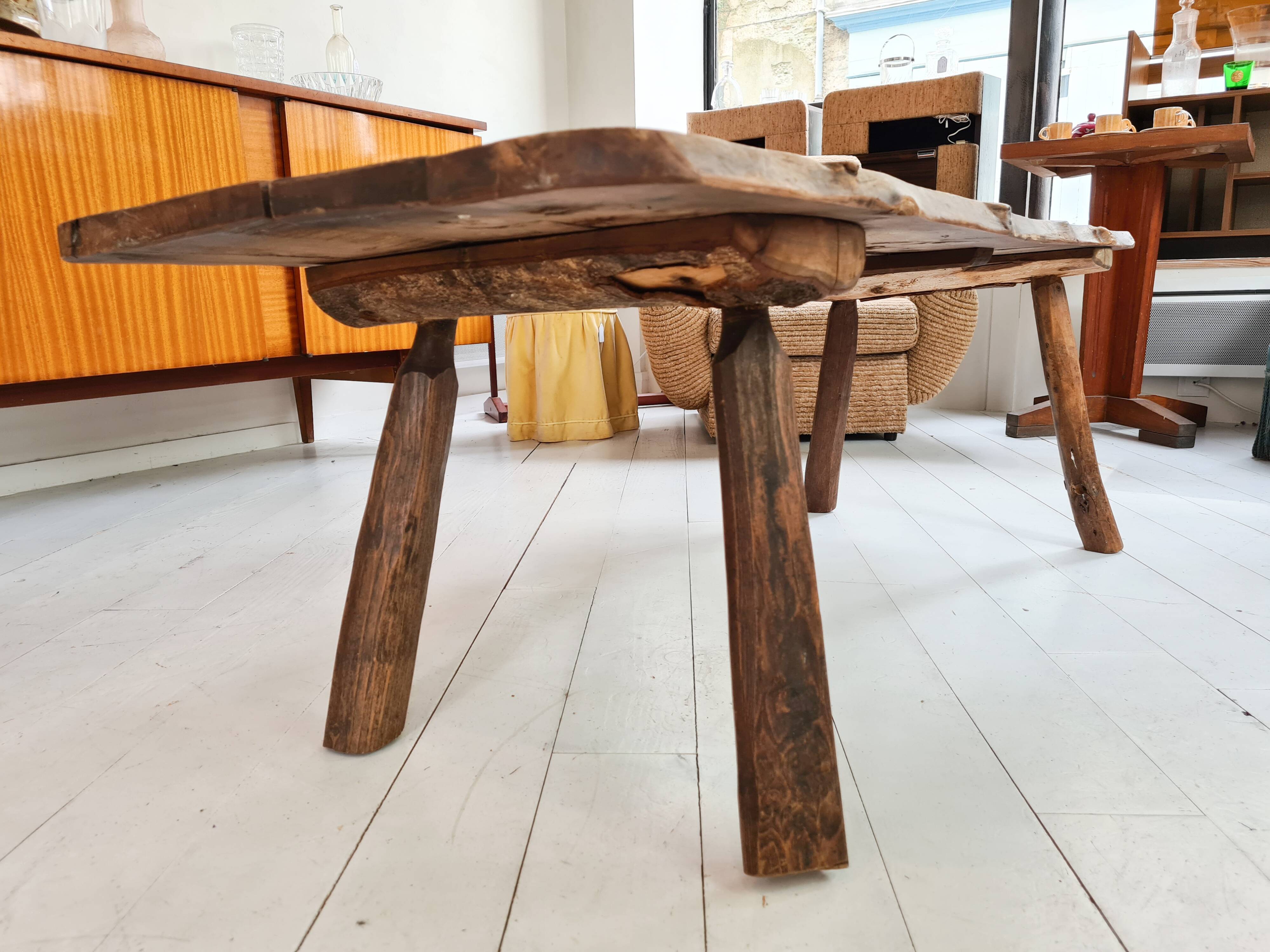 Brutalist coffee table
