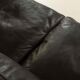 Stouby leather sofa, Denmark 1970s