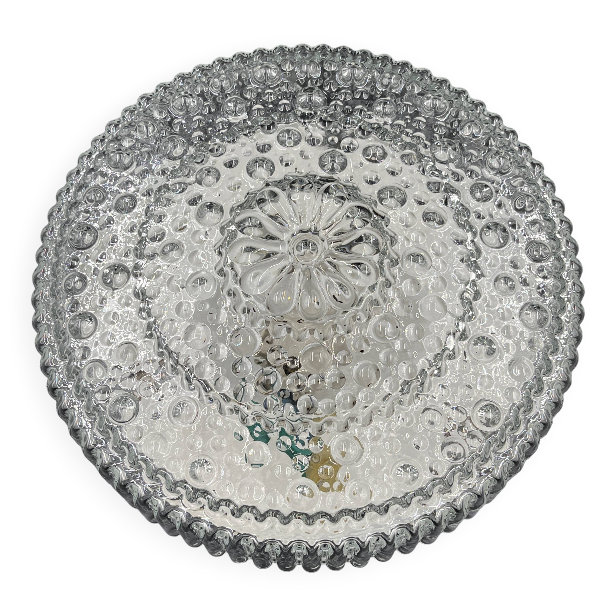 Plafonnier en verre Helena Tynell pour Limburg