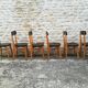 Lot de 12 chaises de bistrot