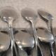 11 silver-plated ice cream scoops, goldsmith, art deco style