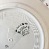 Lunéville iron-earth dessert plates