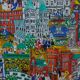 Hand signed modern lithograph by Gunilla Mann, 1990s.