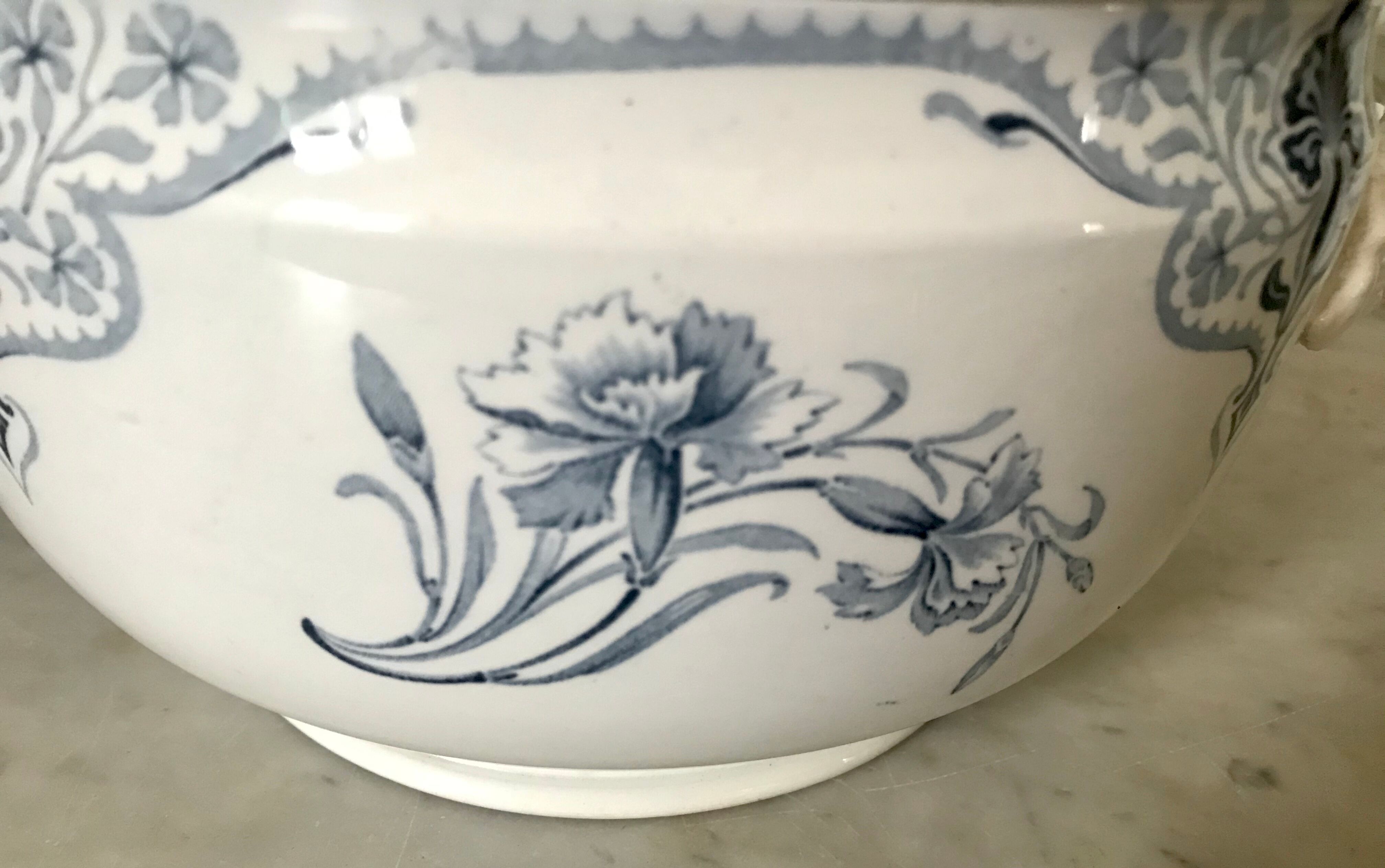 Lunéville Art Nouveau serving dish