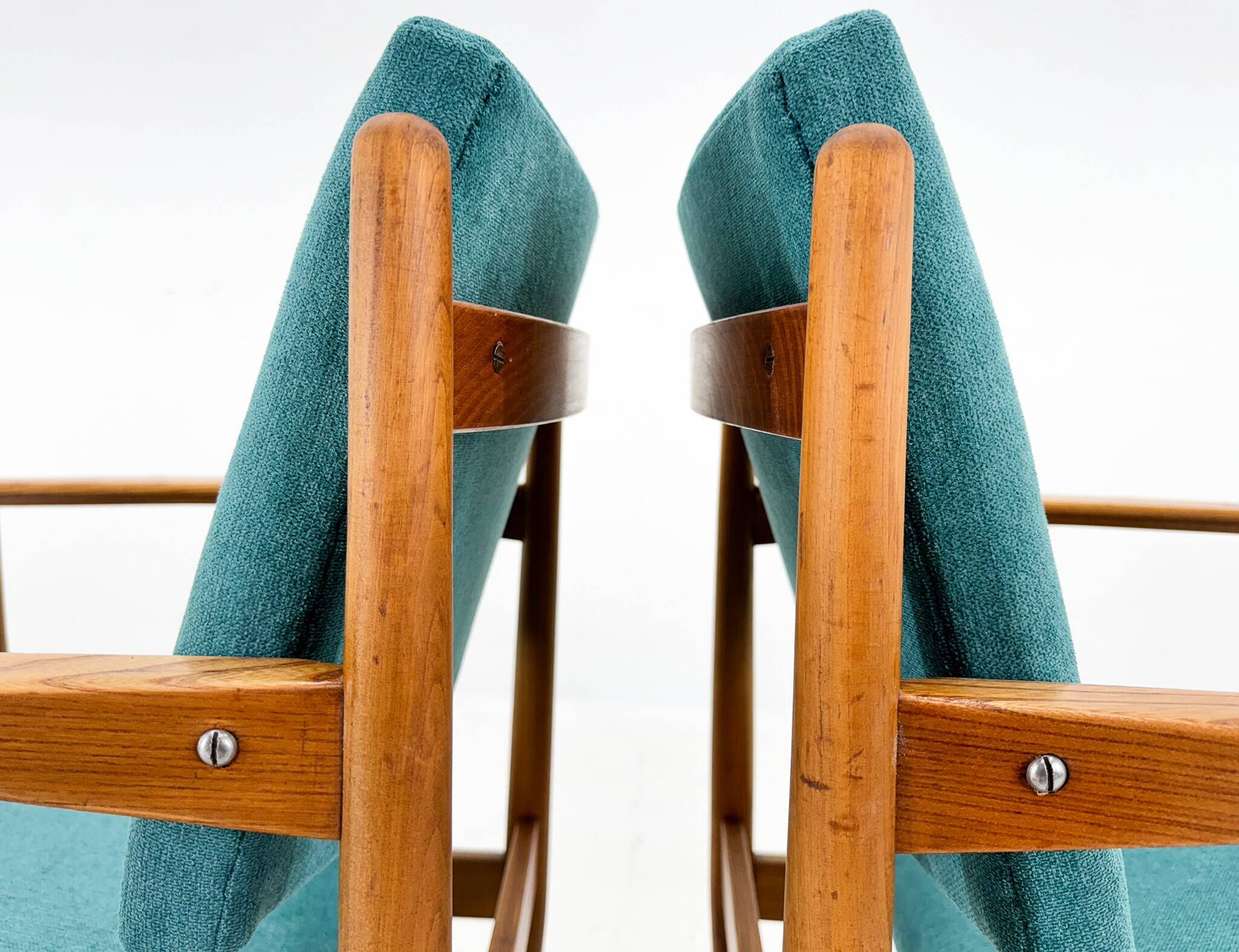 Paire de fauteuils vintage, Tchécoslovaquie, 1970