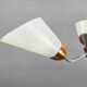 Mid-Century Pendant Light, Copper and Chrome, Czechoslovakia, 1970s