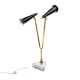 Mid-century double light table lamp, Italy 1960s