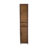 Bamboo and rattan closet