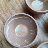 Set of 4 small stoneware bowls