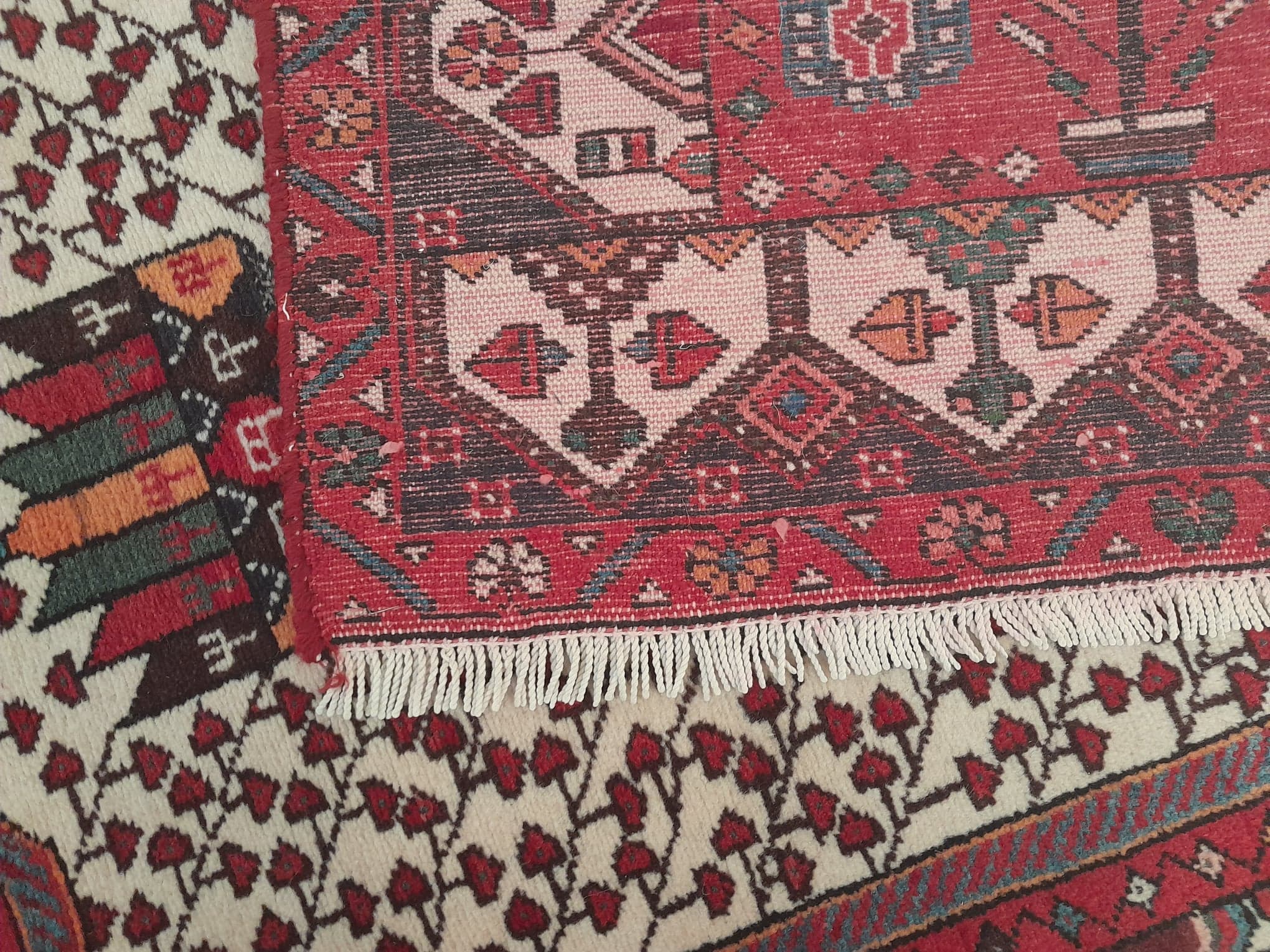 Handmade Persian rug Afshar 145x110cm