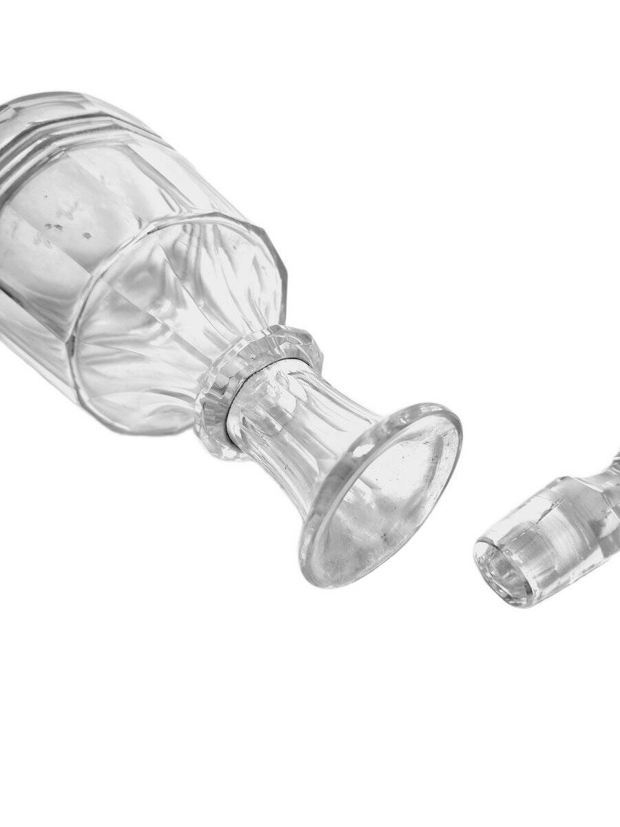 Antique Biedermeier carafe, Germany, 1800s