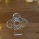 Clover candle holder