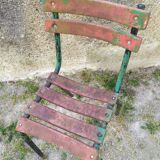 Iron garden chair