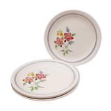 Set 4 flat plates Salins