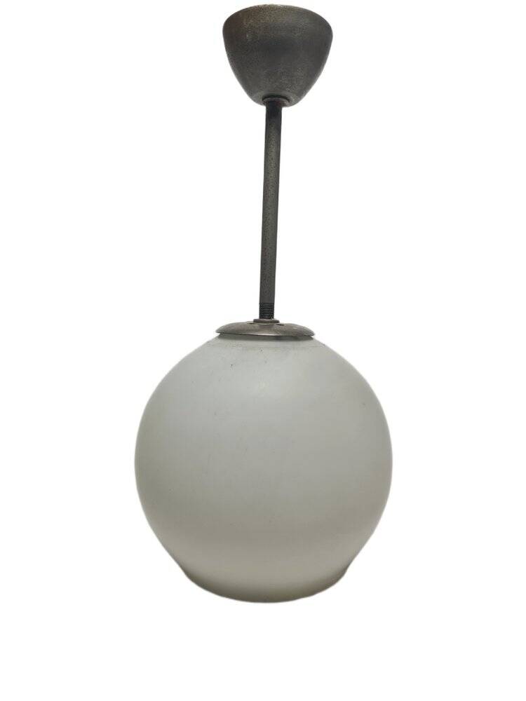 Art Deco pendant lamp, Poland, 1950s
