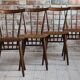 Lot de 4 chaises de Tatra Nabytok, Tchécoslovaquie, années 1960