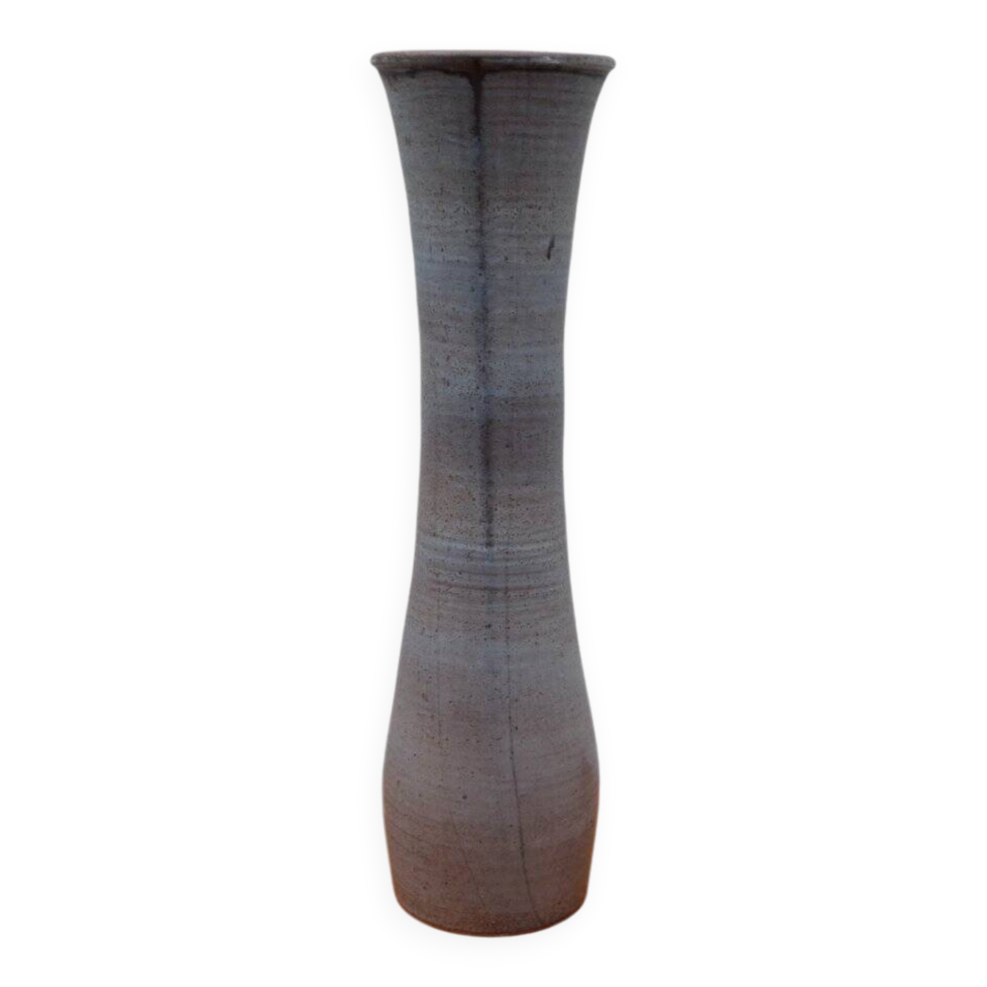 Large ceramic vase by ludovic dagon for la poterie ludovic, 1970