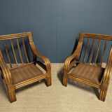 Rattan lounge